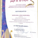 Шитикова Яна Александровна