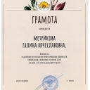 Метрикова Галина Вячеславовна