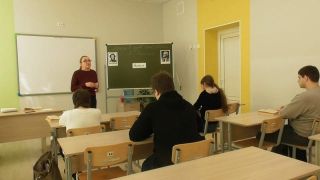 Видеофрагмент урока чтения в 10 классе.